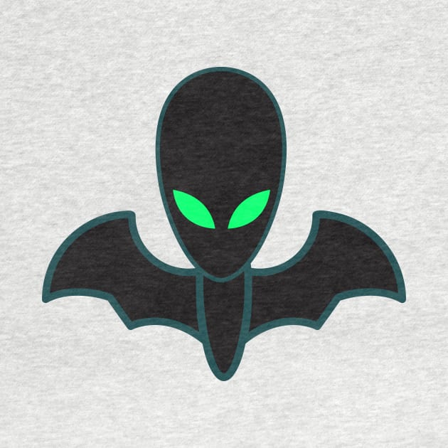 Alien Bat Halloween T shirt by Patricke116